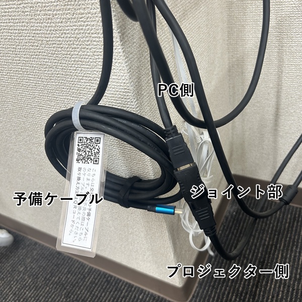 Eケーブル交換方法